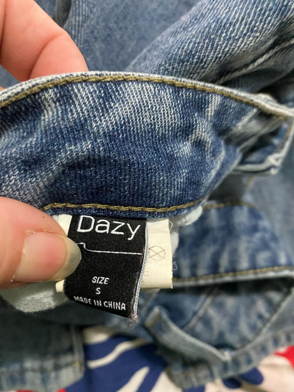 High-Rise Wide Leg Women's Jeans in Light Blue - Picture 2 of 3